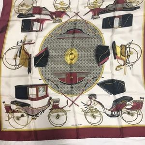 Hermès Scarf Les Voitures a Transformation